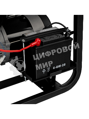 Электрогенератор дизельный Denzel DES-55E, 5.5 кВт, 110 дБ, 108.4 кг
