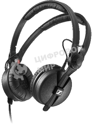 Проводные наушники Sennheiser HD 25 PLUS черный, накладные, Jack 3.5 мм