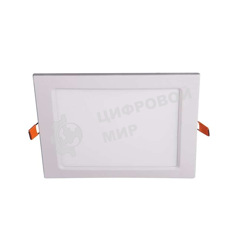 Светильник светодиодный JazzWay ультратонкий встраив. PPL-S 12Вт 6500К IP40 WH 170мм квадрат