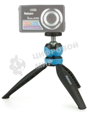 Штатив Rekam Pokipod настольный черный пластик/металл (143гр.)