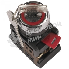 Переключатель AKS22 с ключ. 1-0. 1з+1р IEK BSW10-AKS-2-K02