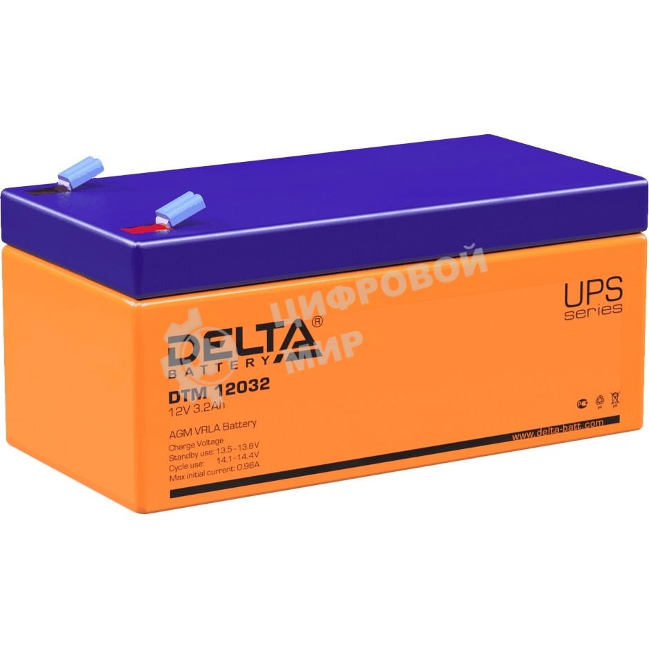 Батарея для ИБП Delta DTM 12032 (12V, 3.2Ah)