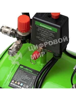 Компрессор безмаслянный малошумный Сибртех МБ 2250/100, 2250 Вт, 100л, 400 л/мин