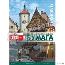 Бумага Lomond 0310241 A4/170г/м2/250л./белый глянцевое/глянцевое для лазерной печати