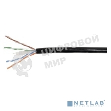 Кабель информационный ITK LC3-C604-139 кат.6 U/UTP не экранированный 4X2X23AWG LDPE внешний 305м черный