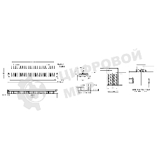Разъем FPC Flip-Lock 1010-32RLGF 32 pin высота 1мм шаг 1мм