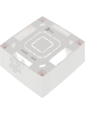 Коробка наклад. монтажа ЭРА 1 пост, ЭРА12, перламутр (20/200/1600)