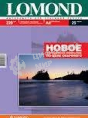 Фотобумага Lomond 0102148 A4/220г/м2/25л./белый матовое/матовое для струйной печати