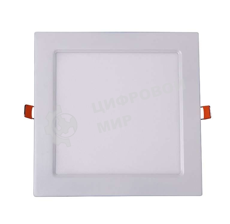 Светильник светодиодный JazzWay ультратонкий встраив. PPL-S 12Вт 4000К IP40 WH 170мм квадрат