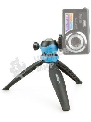 Штатив Rekam Pokipod настольный черный пластик/металл (143гр.)