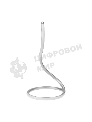 Светильник декоративный Rexant Spiral Uno, LED, 2Вт, 3000К, 5В, серебряный