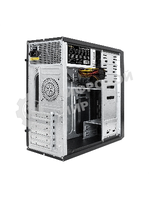 Компьютерный корпус Miditower ExeGate CP-606U-UNS500 (ATX, БП UNS500 с вент. 12см, 1хUSB/1хUSB 3.0, аудио)