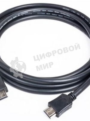 Кабель Cablexpert HDMI CC-HDMI4-15, 19M/19M, v2.0, медь, позол.разъемы, экран, 4.5м, черный, пакет