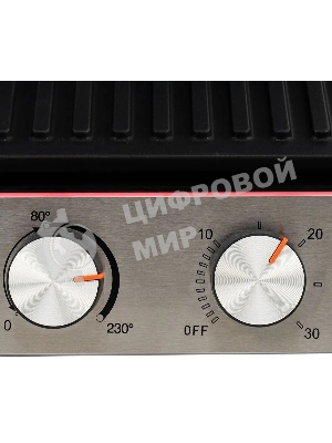 Гриль электрический Hyundai HYG-5047 2200Вт черный/черный