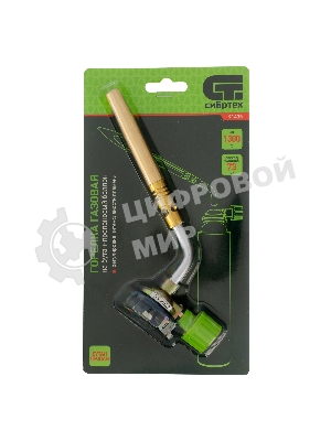 Горелка газовая на бутановый баллон Сибртех, диаметр сопла 12 мм