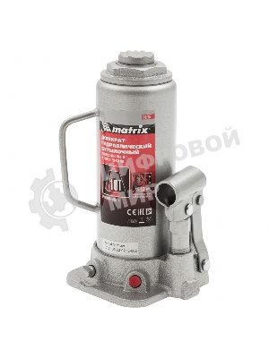 Домкрат Matrix гидравлический бутылочный 10 т h подъема 230–460мм master