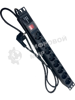 Блок распределения питания NTSS NTSS-PDU-DA2034 гор.размещ. 8x базовые 16A Schuko 2м