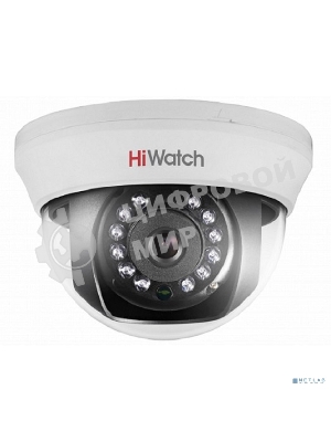 Камера видеонаблюдения Hikvision HiWatch DS-T101 2.8-2.8мм HD TVI цветная корп.:белый