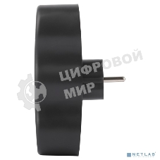 Разветвитель электрический ЭРА SPx-3e-B на 3 розетки с заземлением 16А черный