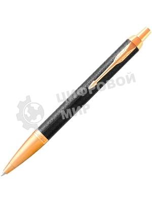 Ручка шариковая Parker IM Premium K323 (CW1931667) Black GT, M, синие чернила, подарочная коробка