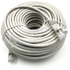 Патч-корд Buro UTP-5E-25M-G-LSZH серый UTP cat.5e RJ-45 (m)-RJ-45 (m) 25м