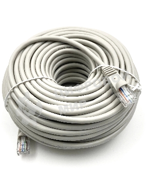 Патч-корд Buro UTP-5E-25M-G-LSZH серый UTP cat.5e RJ-45 (m)-RJ-45 (m) 25м