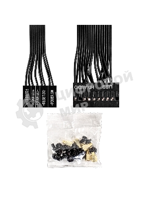 Компьютерный корпус Miditower ExeGate AA-443-AA400 (ATX, AA400 8 см, 2хUSB+HD Audio, черный)