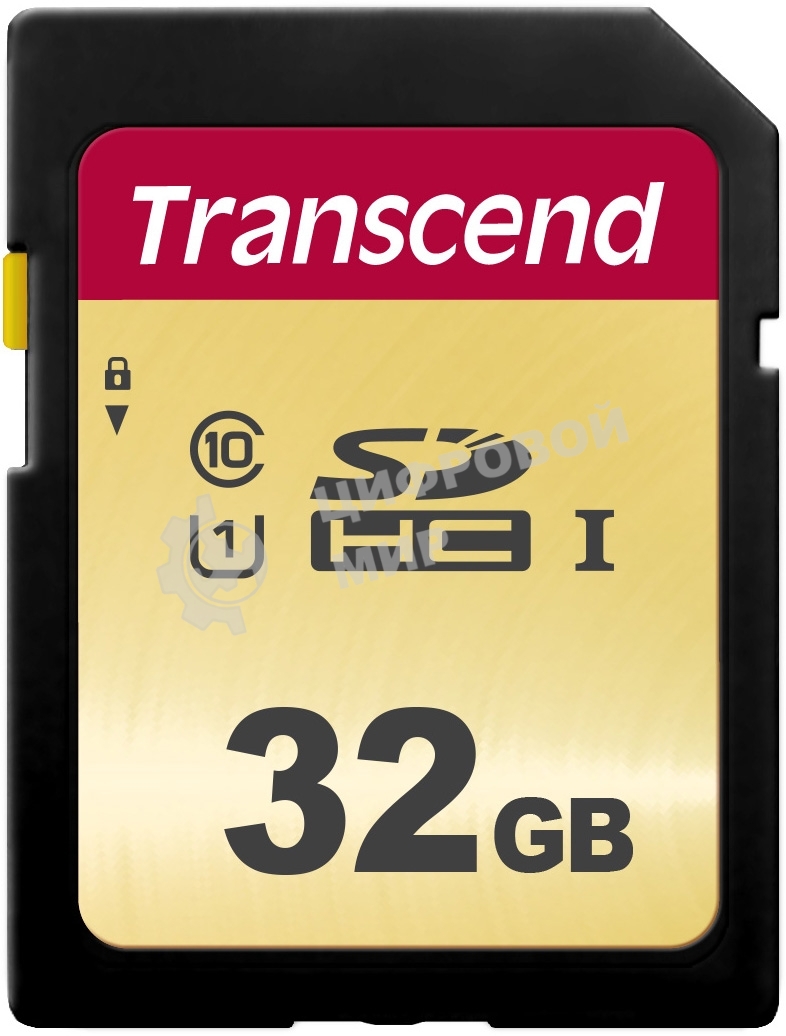 Флеш карта SD 32GB Transcend SDНC UHS-I U1, MLC