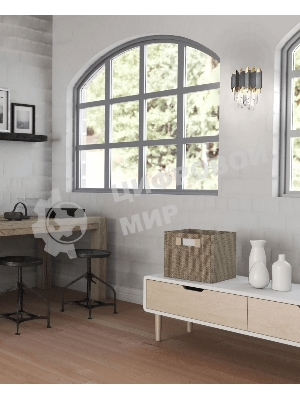 Бра HIPER H171-2 2E1440Вт BLACK/GOLD