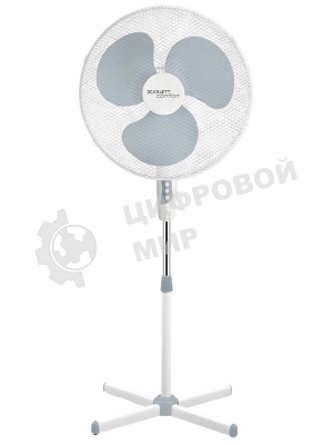 Вентилятор напольный Scarlett SC-SF111B27 (серый)