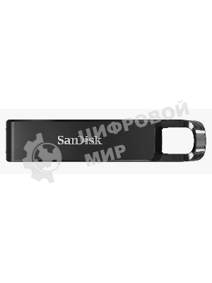 Флешка USB SanDisk CZ460 Ultra (SDCZ460-064G-G46), 64Gb, USB Type-C, R/W 150/30, черный
