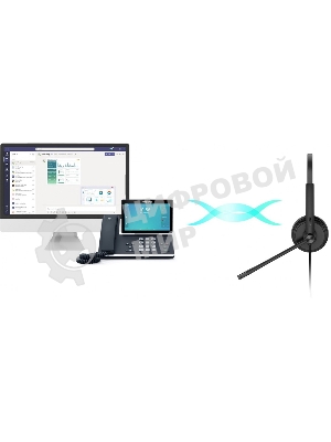 Гарнитура проводная Yealink UH34 Lite Dual UC