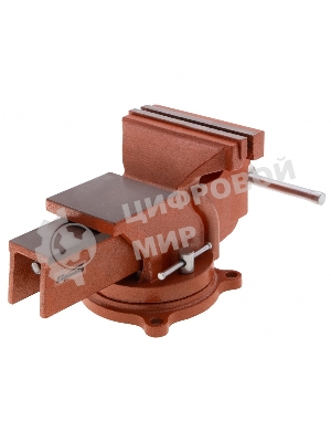 Тиски Sparta слесарные 150мм поворотные с наковальней