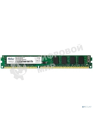 Оперативная память NETAC Basic, DDR3, 8GB (1x8GB), 1600MHz, CL11, DIMM