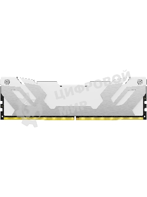 Оперативная память Kingston Fury Renegade, DDR5, 32Gb (2x16GB), 7200MHz, CL38, DIMM, радиатор, белый