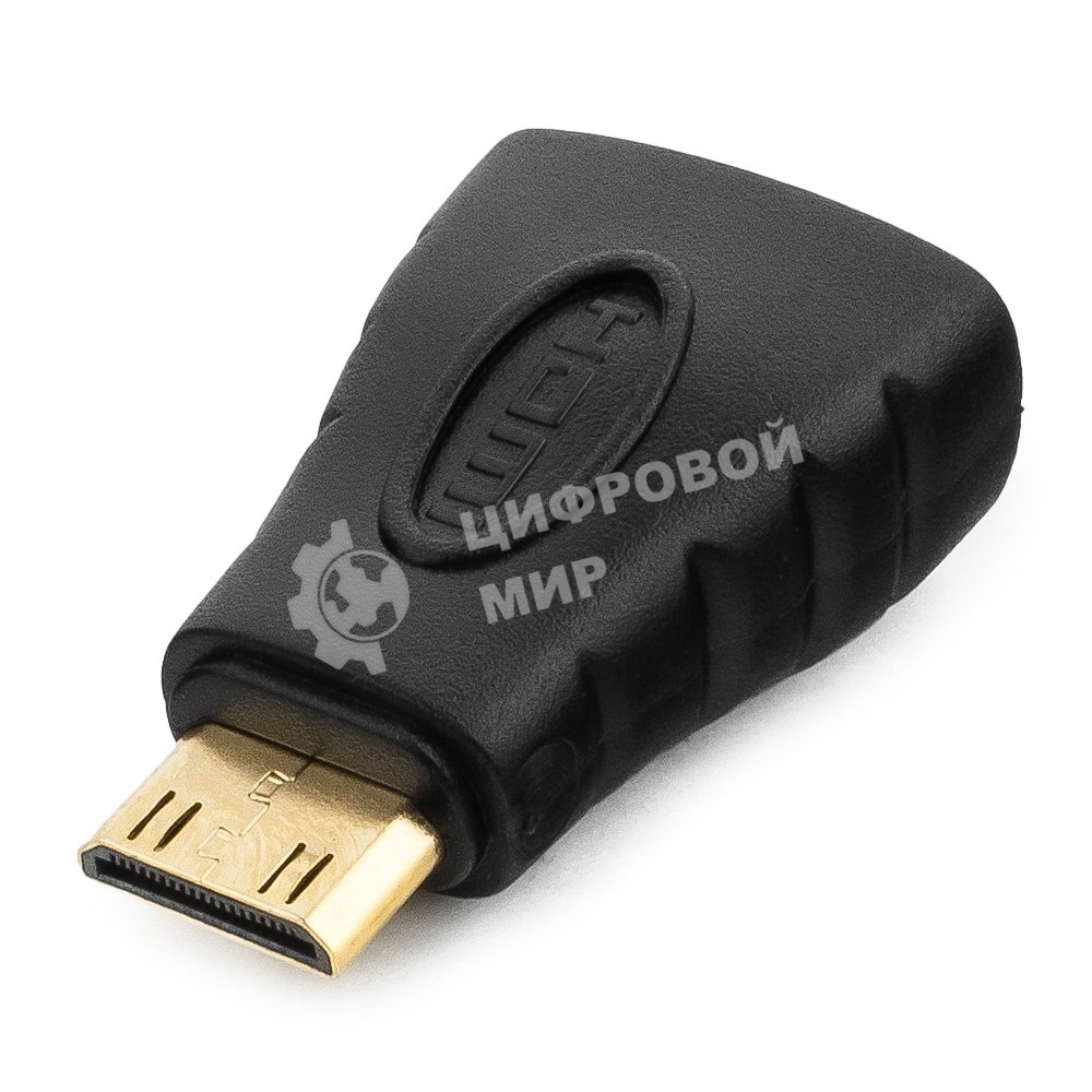 Переходник Gembird Переходник HDMI-miniHDMI 19F/19M, золотые разъемы, пакет