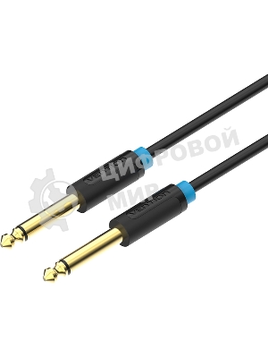 Кабель Vention аудио Jack 6,35 мм M/6.35 M - 1 м