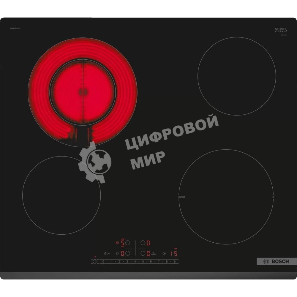Электрическая варочная панель Bosch PKF631FP3E