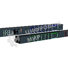 Блок распределения питания Elemy IPDU-5931 верт.размещ. 6xC19 36xC13 с мониторингом 3x16A IEC 60309 2.4м