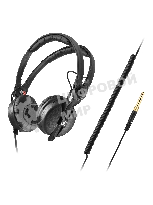Проводные наушники Sennheiser HD 25 PLUS черный, накладные, Jack 3.5 мм