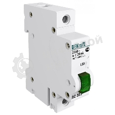 Лампа светодиодная сигнальная на DIN-рейку 1P зеленыйLE