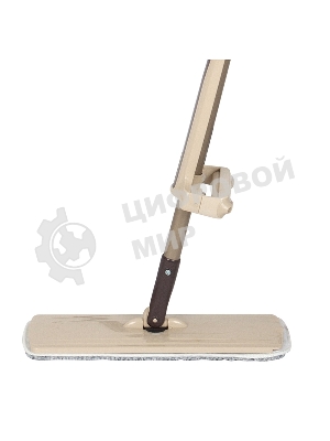 Швабра для пола с механизмом отжатия и насадкой из микрофибры WRING