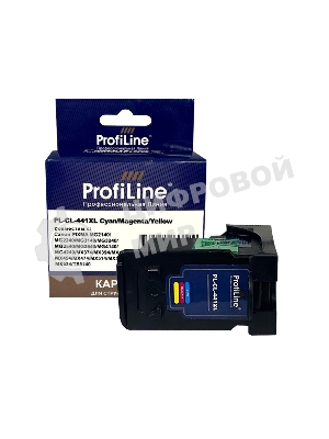Картридж струйный ProfiLine PL-CL-441XL для принтеров Canon PIXMA MG2140/MG2240/MG3140/MG3240/MG3540/MG3640/MG4140/MG4240/MX374/MX394/MX434/MX454/MX474/MX514/MX524/MX534 с чернилами Cyan/Magenta/Yellow