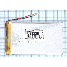 Аккумулятор Li-Pol (батарея) 3x70x120 мм 2pin 3.7V/4000mAh