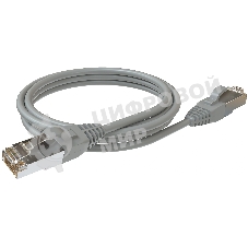 Патч-корд Sysmatrix PC 4545.5ES26.3LSZHGY F/UTP RJ-45 вил.-вилка RJ-45 кат.5E 3м серый LSZH