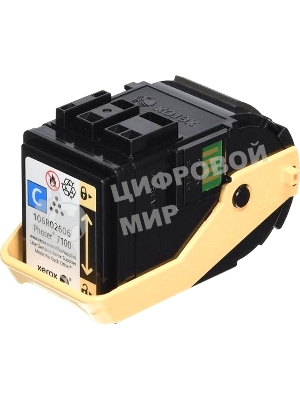 Картридж лазерный Xerox 106R02606 голубой для Phaser 7100 4500 стр.(Channels)