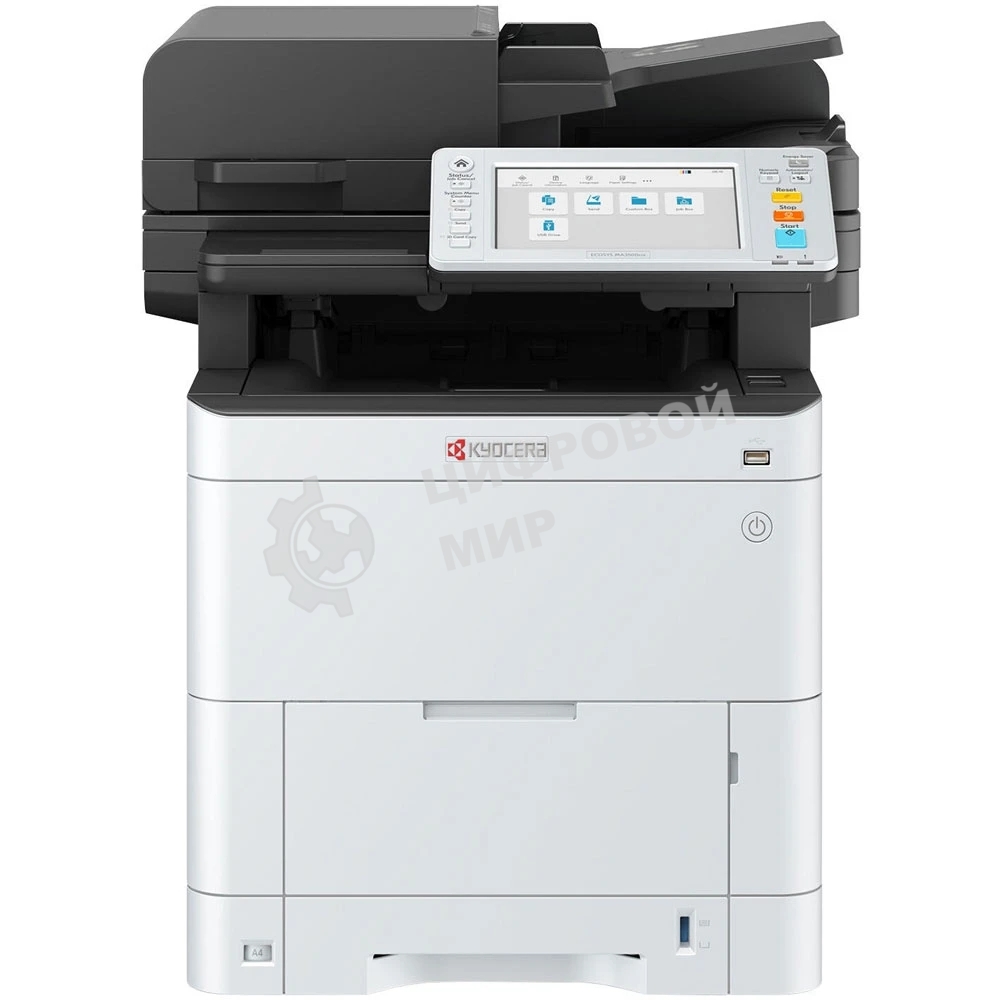 МФУ лазерное Kyocera ECOSYS MA3500cifx (1102Z33NL0), A4, цветной, печ. до 35 стр/мин., скан. до 60 стр/мин. (ч/б) 40 стр/мин. (цвет), 1200 x 1200 dpi (печать) 600x600dpi (скан.), USB, RJ-45, Air Print, Mopria