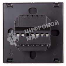 Терморегулятор сенсорный программируемый Rexant, R300B, черный