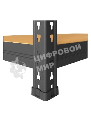 Стеллаж Практик SBL 180KD пол.:5 разборная 1803x900x400мм антрацит (S24499373309)