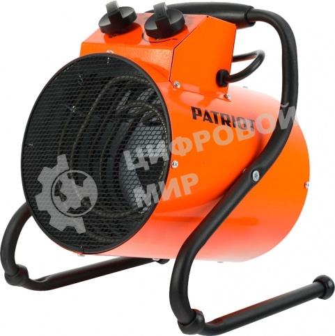 Калорифер PATRIOT ECO-R 3 220В нерж.ТЭН, шнур с евровилкой